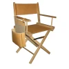 Dario Alfonsi Chairs<Beige Leather Director's Chair