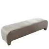 Giorgio Collection Benches<Beige Nabuk leather bench