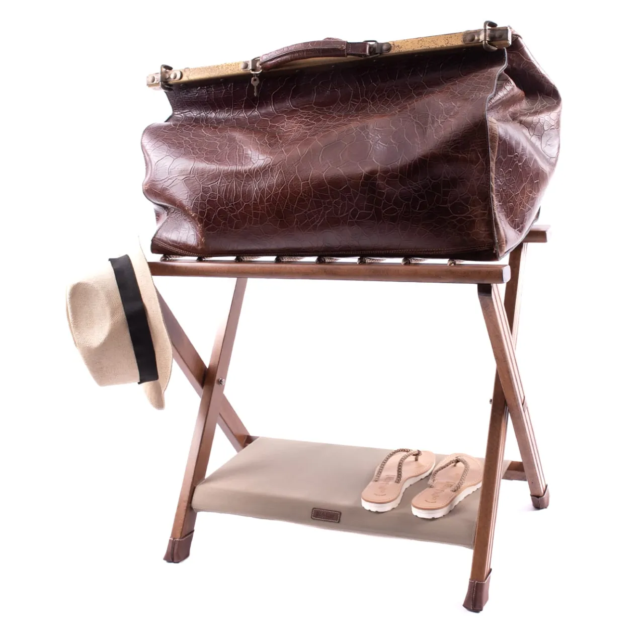 Marricreo Other Outdoor Furniture<Beige Suitcase Holder