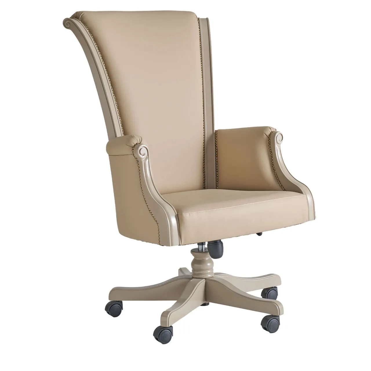 Guerra Vanni Office Chairs<Beige Swivel Office Chair by Studio Privè Collection