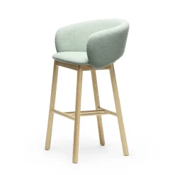 Chairs & More Bar Stools<Bel Sg-75 Light Green Bar Stool By Pablo Regano