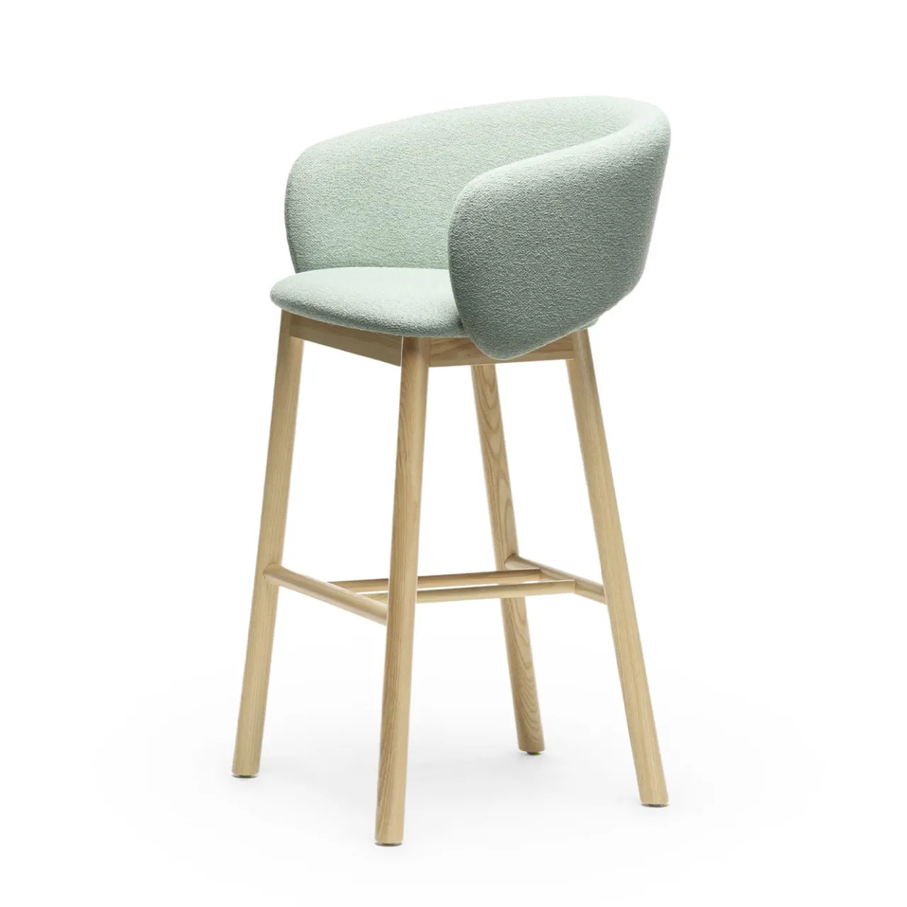 Chairs & More Bar Stools<Bel Sg-75 Light Green Bar Stool By Pablo Regano