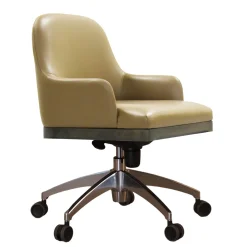 Morelato Office Chairs<Bellagio Swivel Office Chair with Ash Wood Frame