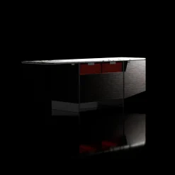 Living Couture Sideboards Buffets<Bellatrix Black Sideboard with LED Bars