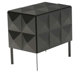 Arkof Nightstands<Belmondo Bedside Table Black by Bruno Rainaldi