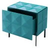 Arkof Nightstands<Belmondo Bedside Table Light Blue by Bruno Rainaldi