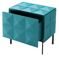 Arkof Nightstands<Belmondo Bedside Table Light Blue by Bruno Rainaldi