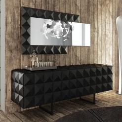 Arkof Sideboards Buffets<Belmondo Sideboard Black by Bruno Rainaldi