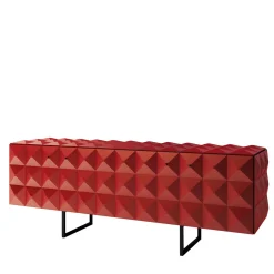 Arkof Sideboards Buffets<Belmondo Sideboard Red by Bruno Rainaldi