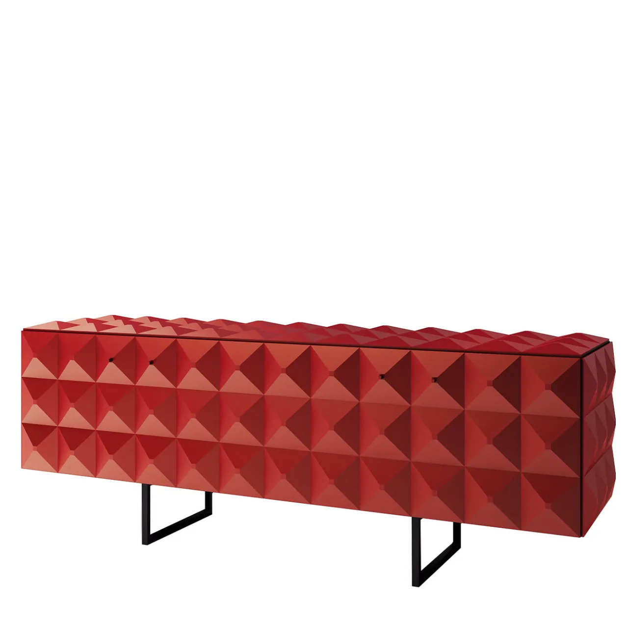 Arkof Sideboards Buffets<Belmondo Sideboard Red by Bruno Rainaldi