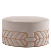 My Home Ottomans & Poufs<Belte Beige Pouf by Elena Salmistraro