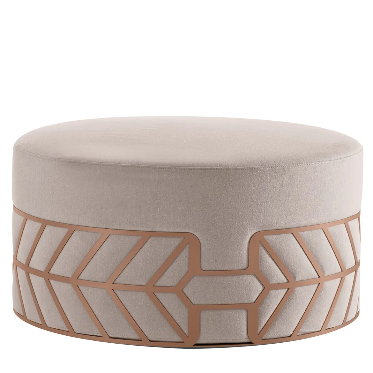 My Home Ottomans & Poufs<Belte Beige Pouf by Elena Salmistraro