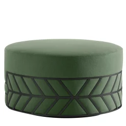 My Home Ottomans & Poufs<Belte Green Pouf by Elena Salmistraro