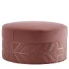My Home Ottomans & Poufs<Belte Pink Pouf by Elena Salmistraro