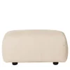 Mantellassi 1926 Ottomans & Poufs<Beluga rectangular off white pouf