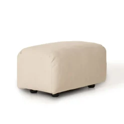 Mantellassi 1926 Ottomans & Poufs<Beluga rectangular off white pouf