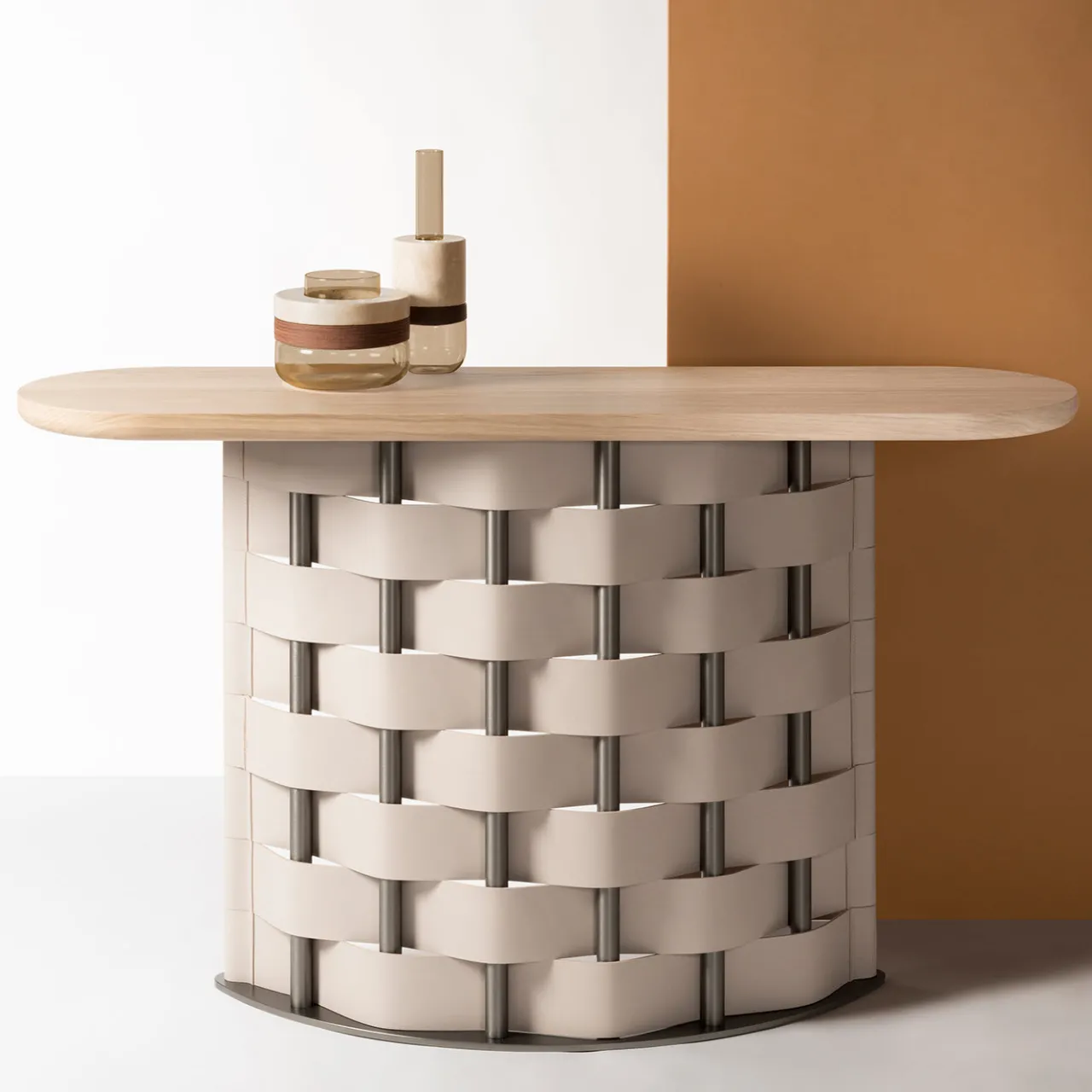 Rabitti 1969 Consoles<Belvedere Cream Console by Simone Fanciullacci