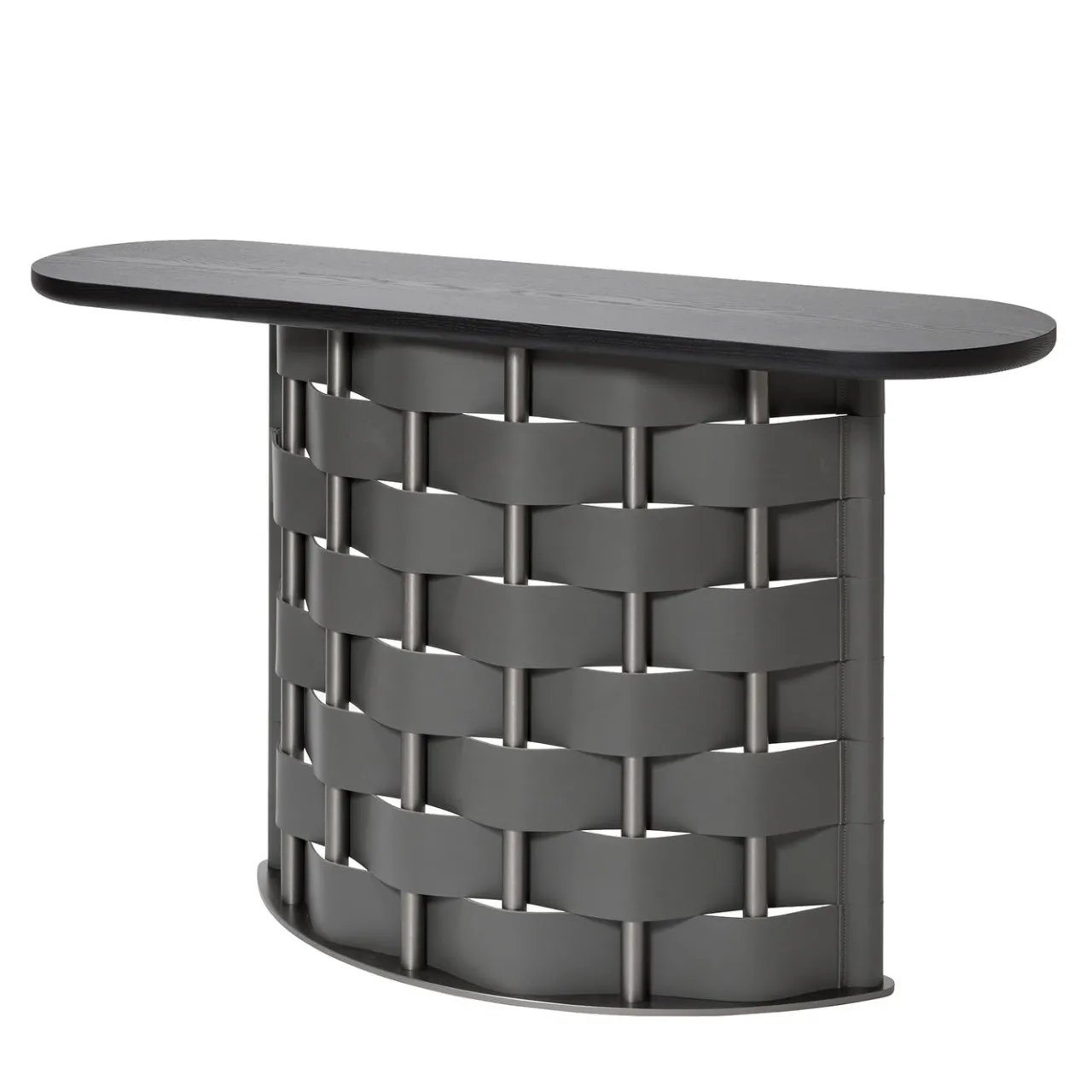Rabitti 1969 Consoles<Belvedere Graphite Console #1 by Simone Fanciullacci
