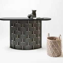 Rabitti 1969 Consoles<Belvedere Graphite Console #1 by Simone Fanciullacci