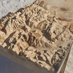 Dolomitisch Benches<Belvedere Topographic Bench designed by Riccardo Vendrami