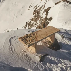 Dolomitisch Benches<Belvedere Topographic Bench designed by Riccardo Vendrami