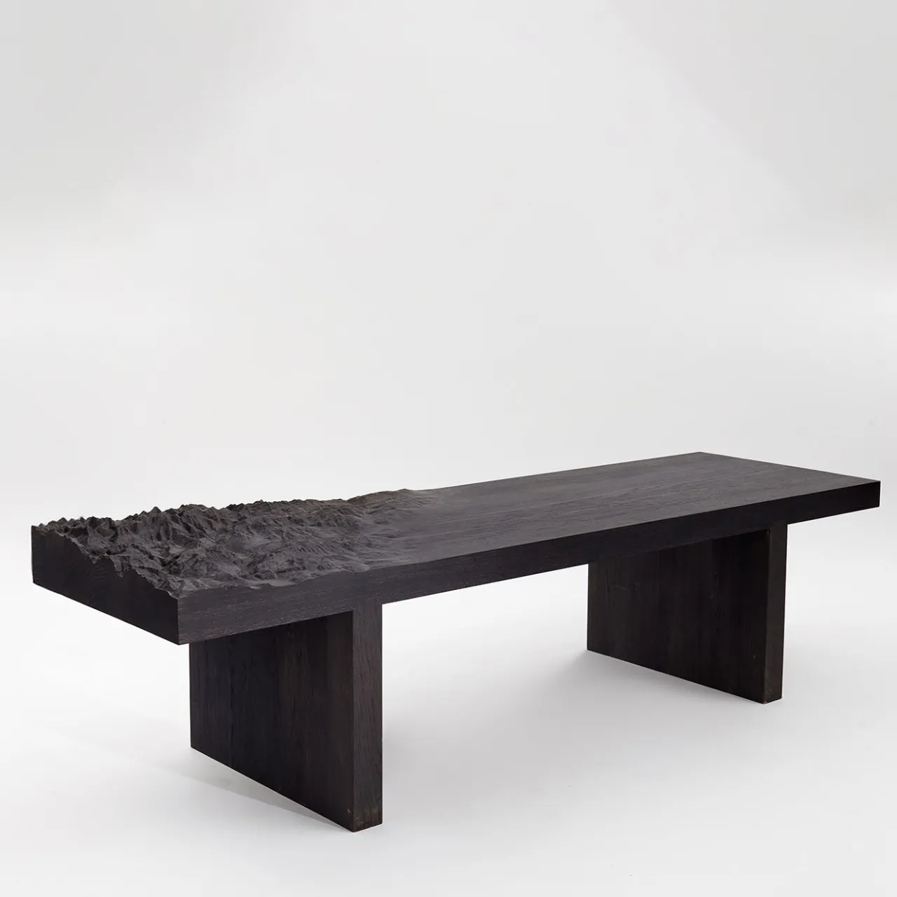 Dolomitisch Benches<Belvedere Topographic Bench #2 designed by Riccardo Vendrami