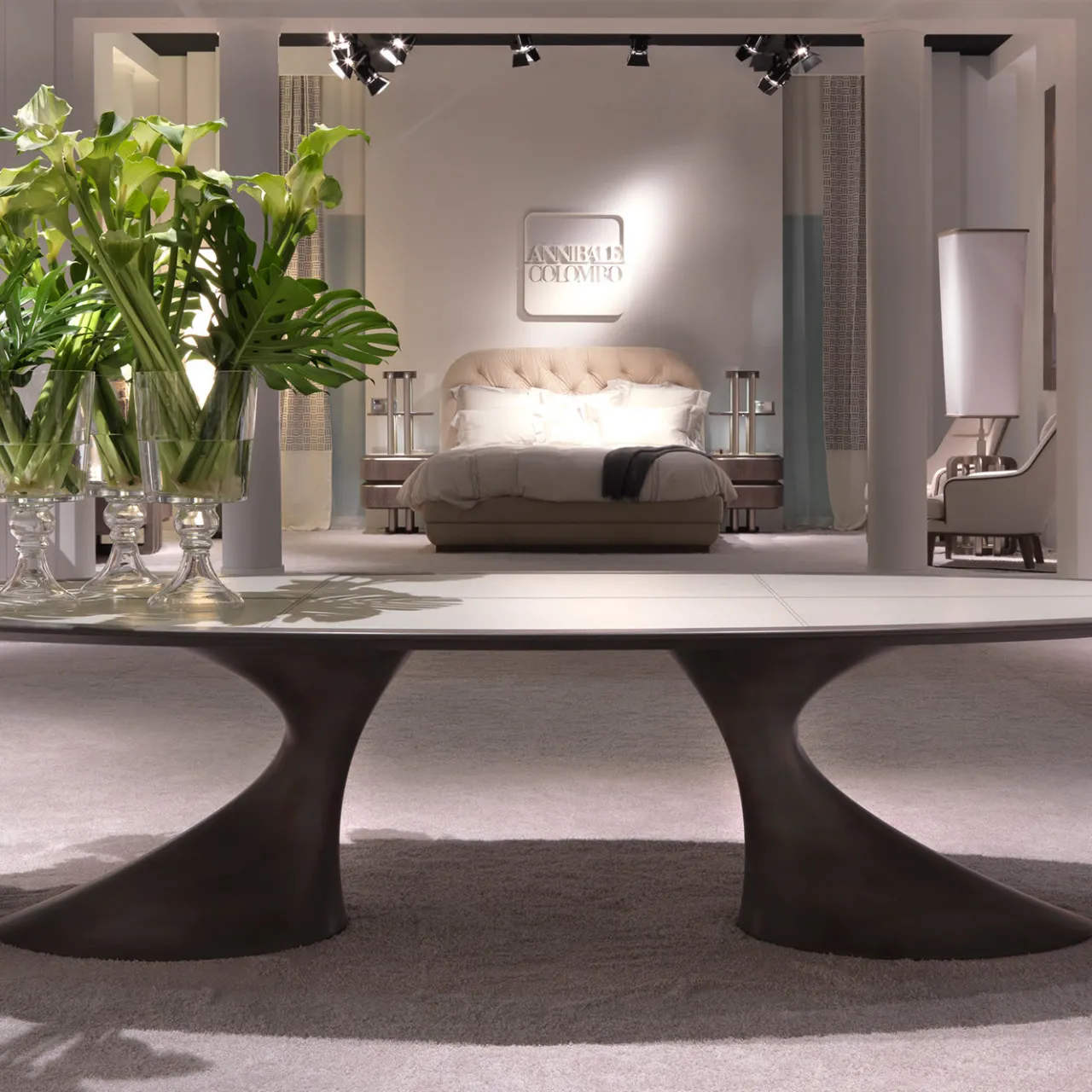 Annibale Colombo Dining Tables<Bend Dining Table by Giovanna Azzarello