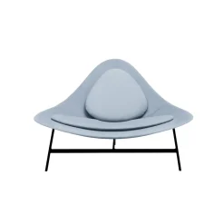 Baleri Italia Lounge Chairs<Bermuda Lounge Chair in Blue Fabric