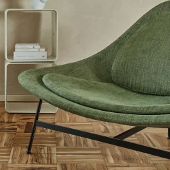 Baleri Italia Lounge Chairs<Bermuda Olive Green Lounge Chair by Claesson Koivisto Rune