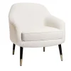 DOM Edizioni Armchairs<Bernadette White Armchair