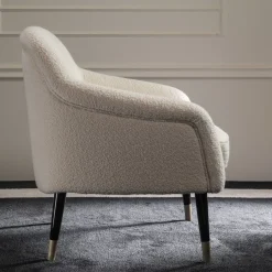 DOM Edizioni Armchairs<Bernadette White Armchair