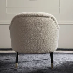 DOM Edizioni Armchairs<Bernadette White Armchair