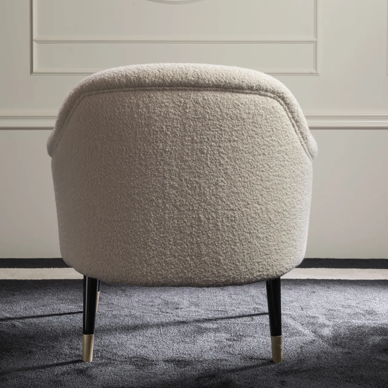 DOM Edizioni Armchairs<Bernadette White Armchair