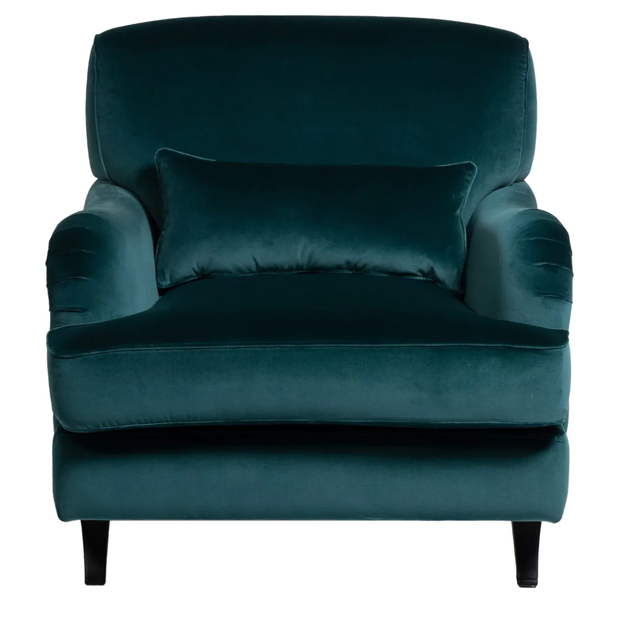 Mantellassi 1926 Armchairs<Bernini teal blue velvet classic armchair