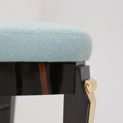 Bianchini Bar Stools<Betty Ebony Macassar Bar Stool
