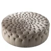 Bedding Atelier Ottomans & Poufs<Beverly Beige Pouf