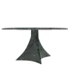 Carcino Design Dining Tables<Bianca Round Verde Alpi Table