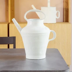 Lando Other Outdoor Furniture<Bianco Latte 08 White Ceramic Watering Can