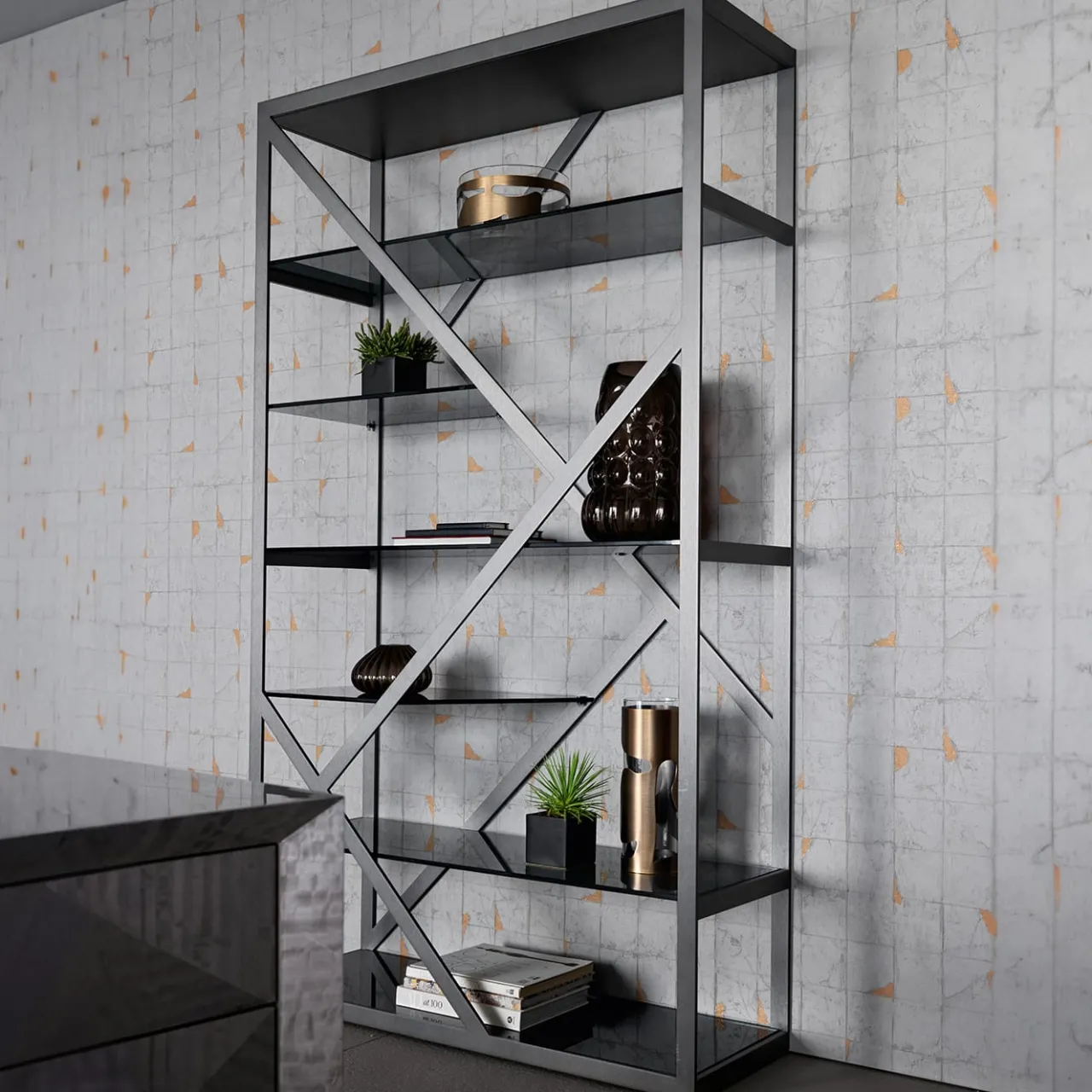 Giorgio Collection Bookcases<Bifacial Showcase by Castello Lagravinese Studio