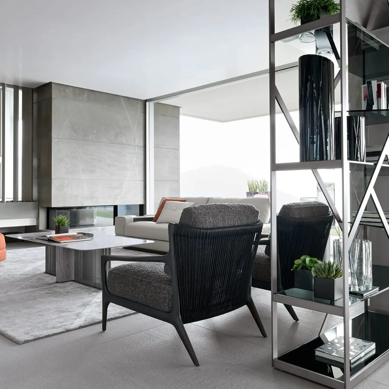 Giorgio Collection Bookcases<Bifacial Showcase by Castello Lagravinese Studio