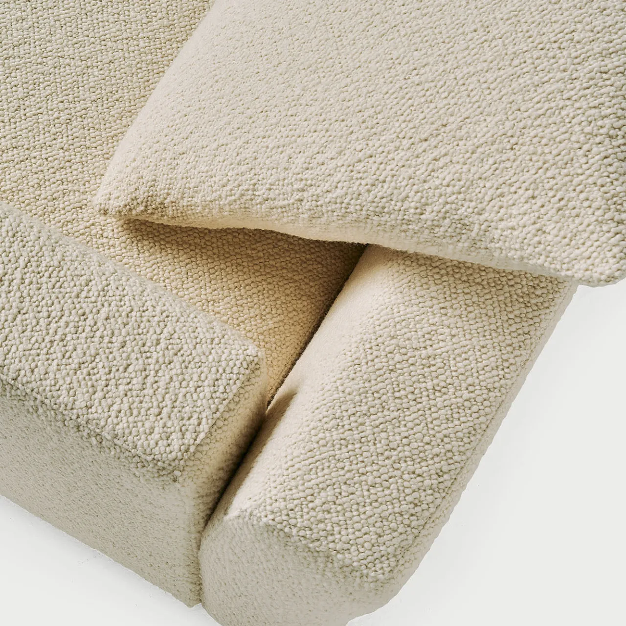Baleri Italia Sofas<Bill White Textile Sofa By Hannes Wettstein