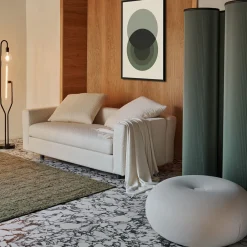 Baleri Italia Sofas<Bill White Textile Sofa By Hannes Wettstein