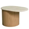 Morelato Side Tables<Bitta Side Table with Travertine Marble Top #2 by Libero Rutilo