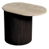Morelato Side Tables<Bitta Side Table with Travertine Marble Top by Libero Rutilo