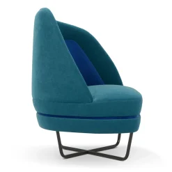 Adrenalina Armchairs<Bixib Blue Armchair by Luca Alessandrini