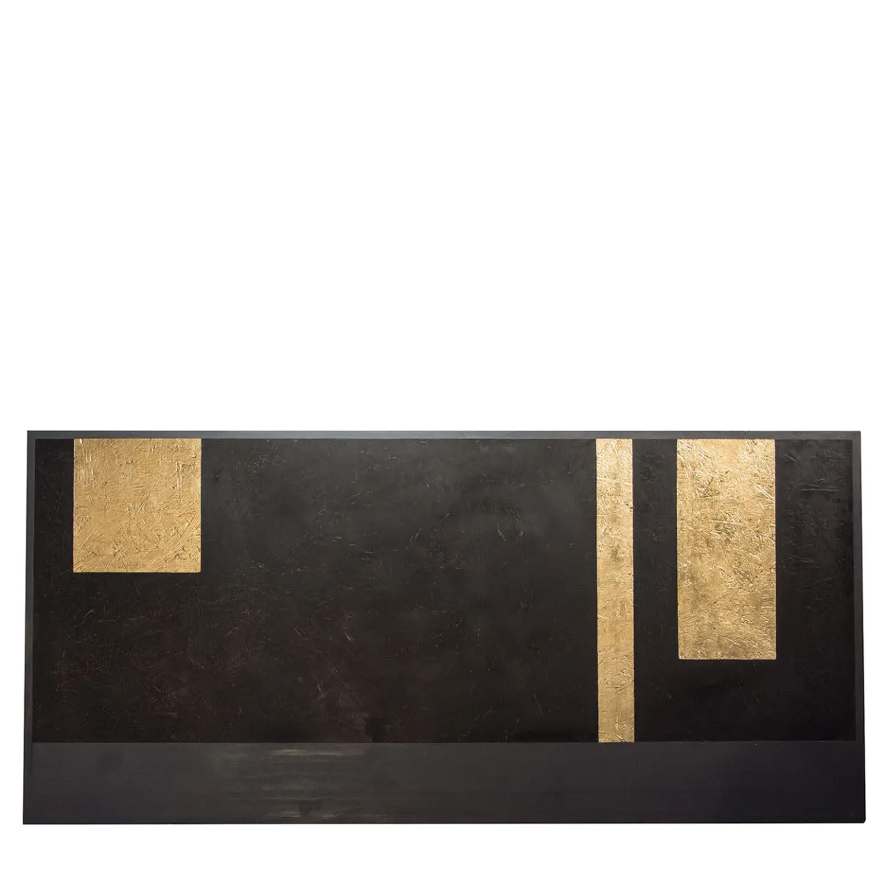Stefano Gerini Beds<Black & Gold Wood Bed Headboard