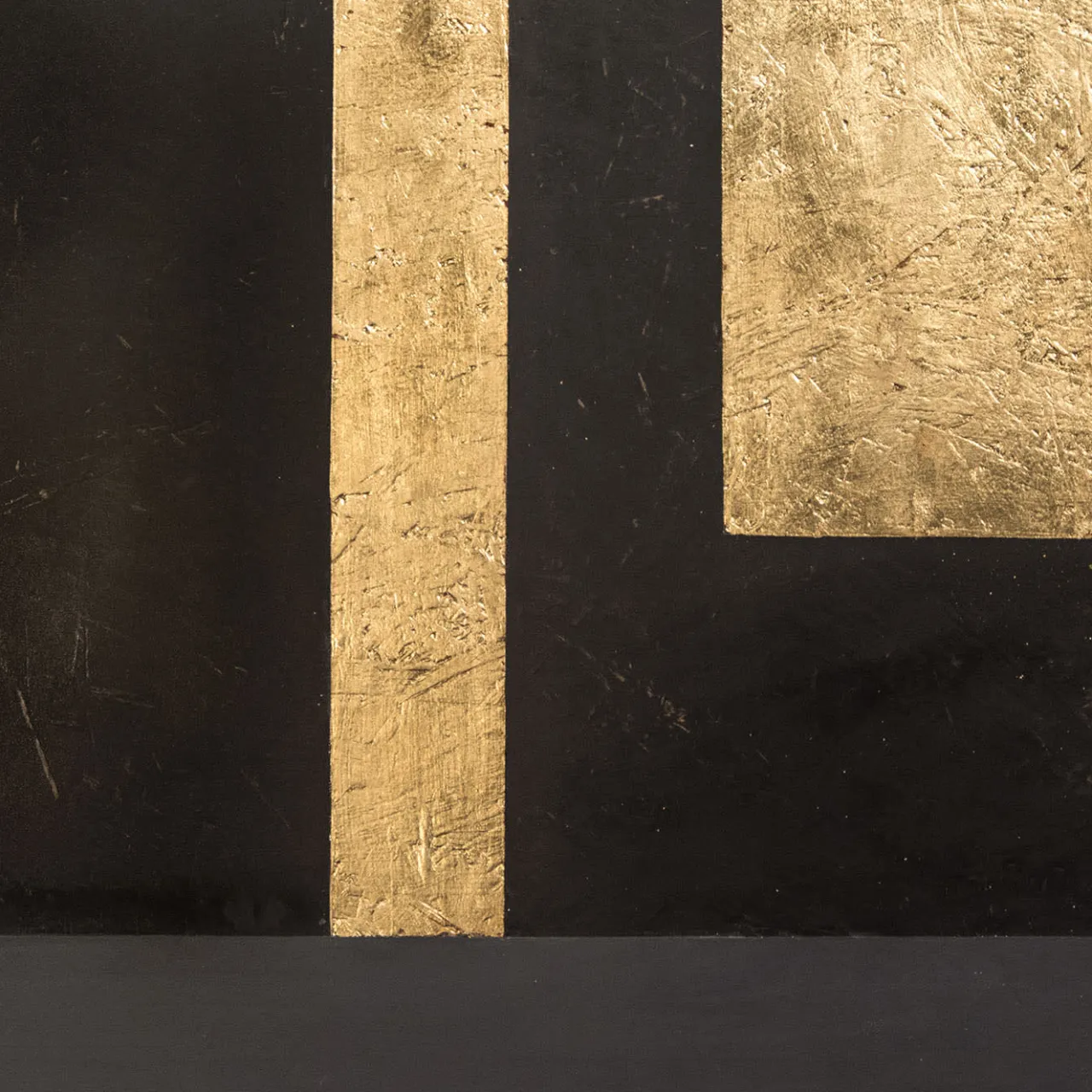 Stefano Gerini Beds<Black & Gold Wood Bed Headboard