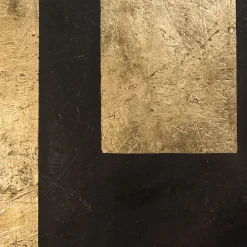 Stefano Gerini Beds<Black & Gold Wood Bed Headboard