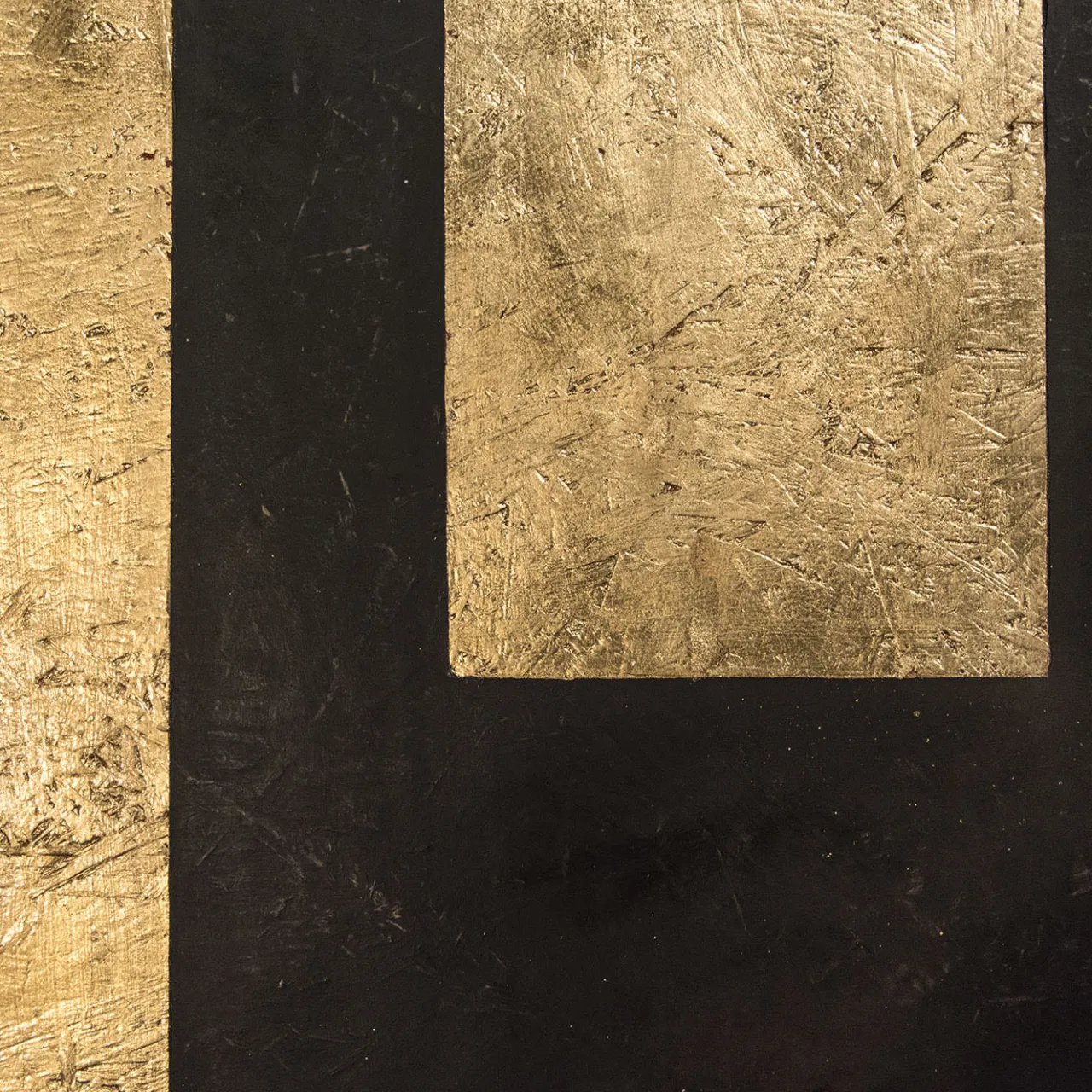 Stefano Gerini Beds<Black & Gold Wood Bed Headboard
