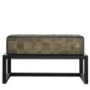 BottegaNera Furniture Nightstands<Black & Gold Wood Nightstand